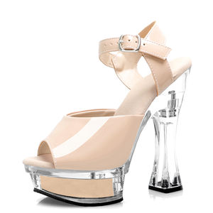 Zapatos <span class=keywords><strong>de</strong></span> Tacón Alto con Plataforma Impermeables para Mujer, Estilo Exótico, Talla Grande, para Disfraces, Verano, Sexy - Product Image 5