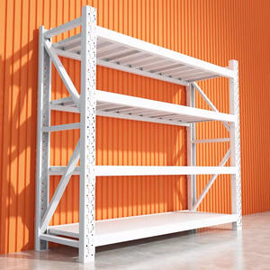 Étagère empilable Hj à 4 niveaux, réglable, en acier laminé à froid, pour entrepôt, livraison express et présentation en supermarché - Product Image 4