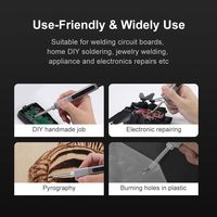 Soldadores Eléctricos Inteligentes Portátiles ProTap de 65 W, Herramienta de Control de Temperatura con Pantalla OLED y PD QC