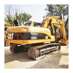 Used CAT 320C Hydraulic Excavator Caterpillar 320 Excavator Machine Cat 320cl Used Excavators With Mechanical Injector