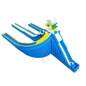 Nước công viên giải trí thương mại Inflatable trượt nước hồ bơi để bán - Product Image 4