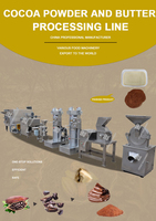 Machine de traitement du cacao en acier inoxydable, équipement de pressage du beurre de cacao, torréfacteur de fèves de cacao, machine à broyer le cacao, fabricant de broyeurs de cacao