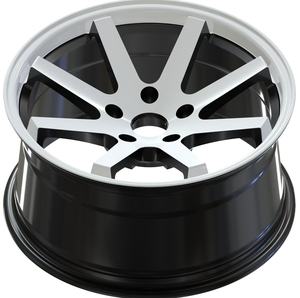 17 <span class=keywords><strong>pouces</strong></span> <span class=keywords><strong>5</strong></span> trous 85j noir plat profond jantes de voiture 5x120 pour volkswagen vw <span class=keywords><strong>polo</strong></span> toyota runx jeep laredo 2008 - Product Image 3