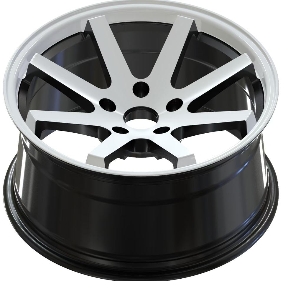 17 inch 5 holes 85j black deep dish car wheel rims 5 x 120 for ...