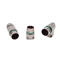 Connecteur de moteur servo femelle M23 12 broches, connecteur circulaire d'encodeur de signal M623
