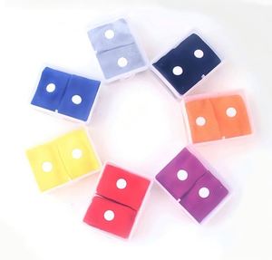Pulseras de acupresión de poliéster, brazalete antináuseas para el mareo por movimiento en coche, barco o viajes, transpirable y suave. - Product Image 3