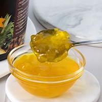 Purée de mangue et ananas Taihu Merrill Lynch, saveurs fraise et myrtille, pour pâtisserie, thé au lait, pain - Boîte de 1,3 kg Suzhou Meilin