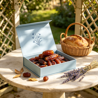 Boîte cadeau en papier de qualité supérieure, durable et recyclable, pour emballer des dattes, des chocolats et des bonbons, pour un coffret cadeau de luxe pour l'Aïd
