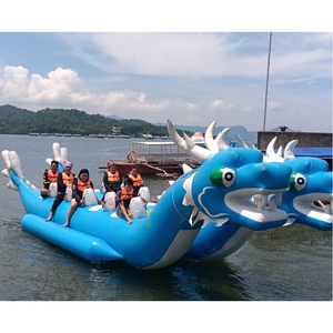 Jeux aquatiques gonflables : Bateau banane dragon pour divertissements aquatiques - Product Image 2