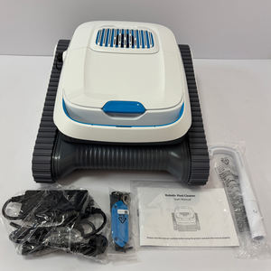 360 °   Nettoyeur de <span class=keywords><strong>piscine</strong></span> robotisé sans fil rechargeable, sans angle mort, anti-corrosion, pour petites piscines de jardin, rapide - Product Image 6