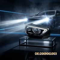 Neue Maßgefertigte OEM LED-Autoscheinwerfer 6000K Upgrade Modifiziert Plug&Play DRL Passend für Elantra Sonata Tucson L Santa Fe für K3