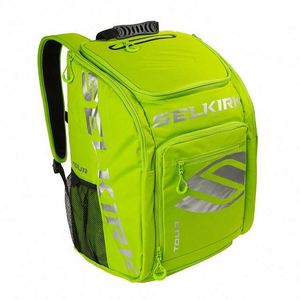 Free Sample 2023 Premium Quality Customize Print Logo Padel <b>Pickleball</b> Backpack With Shoe Compartment Tennis <b>Racket</b> Bag - Product Image 2