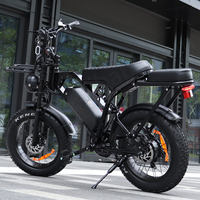 VOMO X80Pro E-Bike 48V 250Watt Entrega E Bike Suspensión completa Fat Tire Dirt Ebike para la venta Adultos Bicicleta eléctrica de carretera larga