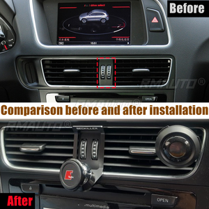 Soporte para Teléfono de Coche para Audi Q5 2010-2016, Soporte para Rejilla de Ventilación, Soporte para GPS, Rotación de 360 Grados, Accesorios para Coche - Product Image 3