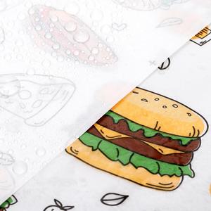 Papel de Pulpa de Madera para Envolver Alimentos, Impreso con Logotipo Personalizado, Resistente a la Grasa y al Aceite, Impresión Offset - Product Image 5