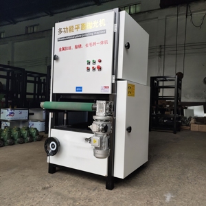 Aluminium Metal Stainless Sheet Wide Belt Sanding Polishing Deburring <b>Machine</b> - Product Image 3