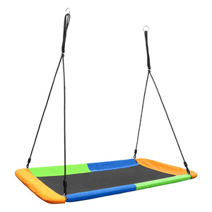 Columpio cuadrado de tela Oxford para niños, equipo de juegos para interiores y exteriores, capacidad de carga de 400 kg, uso doméstico - Product Image 1