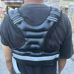Gilet lesté réglable en fer et sable pour hommes et femmes - Durable et écologique pour la <span class=keywords><strong>musculation</strong></span>, la course à pied, le sport et le fitness - Product Image 2