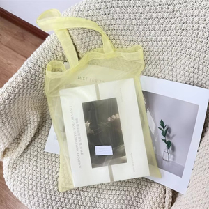 Sac fourre-tout mignon en organza crypté avec impression de logo personnalisé Chuanghua pour emballage cadeau et rangement - Product Image 6
