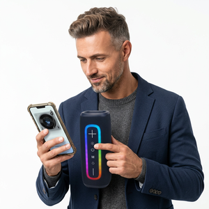 <span class=keywords><strong>ลำโพง</strong></span>ซับวูฟเฟอร์ไร้สาย OEM TG428PRO แบบกำหนดเองสำหรับขายส่ง ขนาดเล็ก กันน้ำ สมาร์ท บลูทูธ พกพา สำหรับเล่นเกมส์ คอมพิวเตอร์ โทรศัพท์มือถือ ไฟ RGB LED - Product Image 1