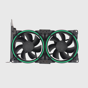 Huierde Xiaoyue S180 Graphics Card Cooler 9cm Blue <b>Led</b> Fan Universal Air Cooling For Graphics Card - Product Image 4