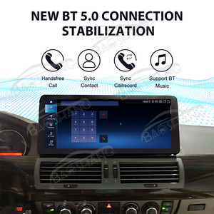 10.25/12.3 pollici Carplay per BMW <span class=keywords><strong>serie</strong></span> 7 E65 E66 2014-2017 auto GPS Navi multimediale lettore Video copilota Display passeggeri - Product Image 3