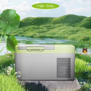 Alpicool Y9E mini-kühlschrank gefrierschrank tragbarer kompressor auto-kühlschrank elektrischer kühler camping wiederaufladbare gefrierschränke abnehmbare batterie