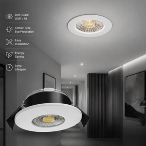 <span class=keywords><strong>Downlight</strong></span> LED Estándar Europeo de <span class=keywords><strong>4W</strong></span>, 6W, 8W, 4CCT Seleccionables, Luz Empotrada con Interruptor DIP, Foco de Techo Ajustable - Product Image 6