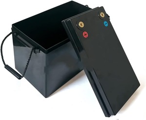 Kit de batería de 12V, 24V, 48V, caja de batería DIY, 100ah, <span class=keywords><strong>120ah</strong></span>, 200ah, Lifepo4, batería de litio, celdas solares DIY, caja vacía de plástico impermeable - Product Image 3