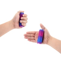 Llavero Masajeador Sensorial Portátil con Púas 3D Impreso para Alivio de la Ansiedad y Estimulación Sensorial para Adultos EDC