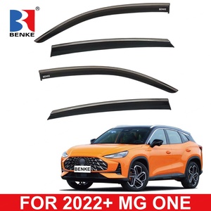 Déflecteur de vent pour vitres latérales AUTO VENT WINDOW VISOR pour MG ONE 2022 2023 2024, pare-pluie de porte de voiture, pare-soleil de fenêtre latérale - Product Image 2