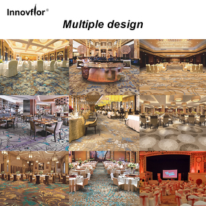 Роскошный дизайнерский абстрактный противоскользящий ковер Аксминстер для вестибюля отеля, машинного производства, моющийся, шерсть/нейлон, низкая цена - Product Image 4