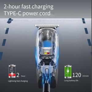 New Chuyên Nghiệp Chất Lượng Người Đàn Ông Của USB Không Dây Điện Cắt Râu Cạo Râu Cho Thợ Cắt Tóc Cơ Thể Tóc Tông Đơ Máy - Product Image 6