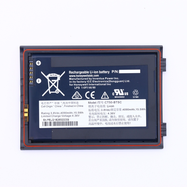Brand New Original Battery PELG1829320033 for Honeywell Dolphin CT40 Barcode Scanner 4090mAh
