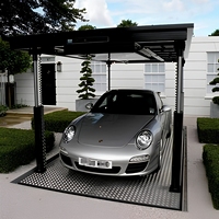 Plateforme élévatrice de stationnement de voitures à double étage homologuée CE, élévateur de voiture de haute qualité pour sous-sol