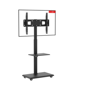Carrito de <span class=keywords><strong>TV</strong></span> Móvil Portátil <span class=keywords><strong>con</strong></span> <span class=keywords><strong>Ruedas</strong></span>, <span class=keywords><strong>Mueble</strong></span> de <span class=keywords><strong>TV</strong></span> para Exteriores para Pantallas de 32-65 Pulgadas, Carrito Elevador de <span class=keywords><strong>TV</strong></span> <span class=keywords><strong>con</strong></span> Función de Rotación - Product Image 5