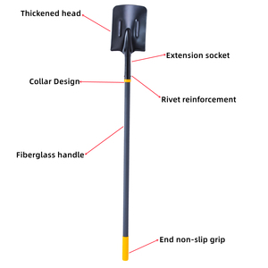Long FG Handle Garden <strong>Shovel</strong> Hand Tools <strong>Post</strong> Hole <strong>Shovel</strong> for Sales - Product Image 2