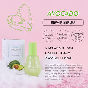 Sérum réparateur à l'avocat Disaar pour le visage, céramide, squalane, réduit les rougeurs, renforce la barrière cutanée, sérum apaisant pour le soin de la peau, en vrac - Product Image 2