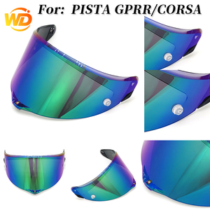 VCOROS PISTA <span class=keywords><strong>GP</strong></span> <span class=keywords><strong>RR</strong></span> ชิ้นส่วนทดแทนชิลด์หมวกกันน็อคมอเตอร์ไซค์แบบ PC ใหม่ - ชิลด์แบบเต็มหน้า ป้องกันรอยขีดข่วน กันน้ำ สำหรับ Pista - Product Image 2