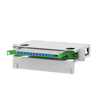 Meilleur prix haute qualité LC Type 24 ports intérieur fibre optique séparateur SC optique Distribution Patchpanel Pigtail Equipment