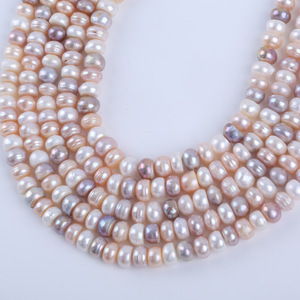 Perles d'eau douce naturelles en forme de papillon baroque de 9 mm et 12 mm, blanches, non poreuses, pour collier pendentif DIY - Product Image 5