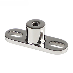 Base de support <span class=keywords><strong>fixe</strong></span> à ressort à gaz en acier inoxydable 304, finition miroir haute brillance, avec support de montant M10 et coussin de pression hydraulique pour camping-car et <span class=keywords><strong>bateau</strong></span> - Product Image 4