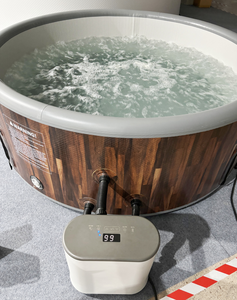 Spa <span class=keywords><strong>gonflable</strong></span> pliable et durable, bain à remous, <span class=keywords><strong>jacuzzi</strong></span>, baignoire portable pour la maison, le jardin, la cour - Product Image 5