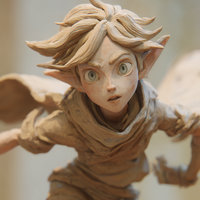 Figurine en argile polymère artificielle de personnages de films et de séries télévisées populaires, faite à la main, détails exquis, statue antique pour la maison, vente en gros