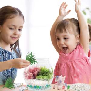 Light up Unicorn Terrarium Kit for Kids Birthday Unicorn <strong>Toys</strong> Arts &amp; Crafts Kits STEM <strong>Garden</strong> <strong>Toys</strong>