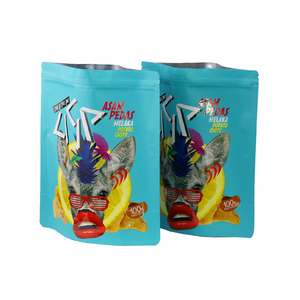 <span class=keywords><strong>Mega</strong></span> Personalizzato Stampato Zip Top Mylar Borse Odore Prova di Sacchetti di Imballaggio di Plastica Per Alimenti - Product Image 4