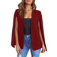 Gaya Eropa Amerika wanita Cross-Border jubah seksi pendek Blazer warna personal dengan pola tenun Style123