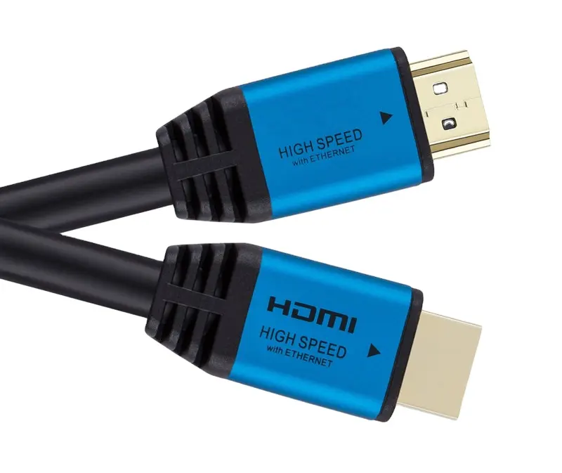 Hot Sell High Speed HDMI Version 2.0 Cable 3D 4K UHD 18Gbps Ultra Slim HDMI HDR Gold HDMI Cable