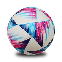 Ballon de football Welstar jaune et blanc en cuir mousse PVC taille 5 poids officiel et ballon de football personnalisé pour l'entraînement au football