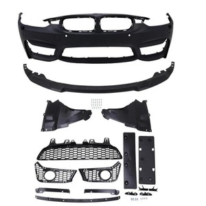 Kit carrosserie large M Performance M Sport F30, pare-chocs arrière M3 pour Série 3 F30 <span class=keywords><strong>318d</strong></span> 2012 2013 2014 <span class=keywords><strong>2015</strong></span> 2016 2017 2018 - Product Image 1